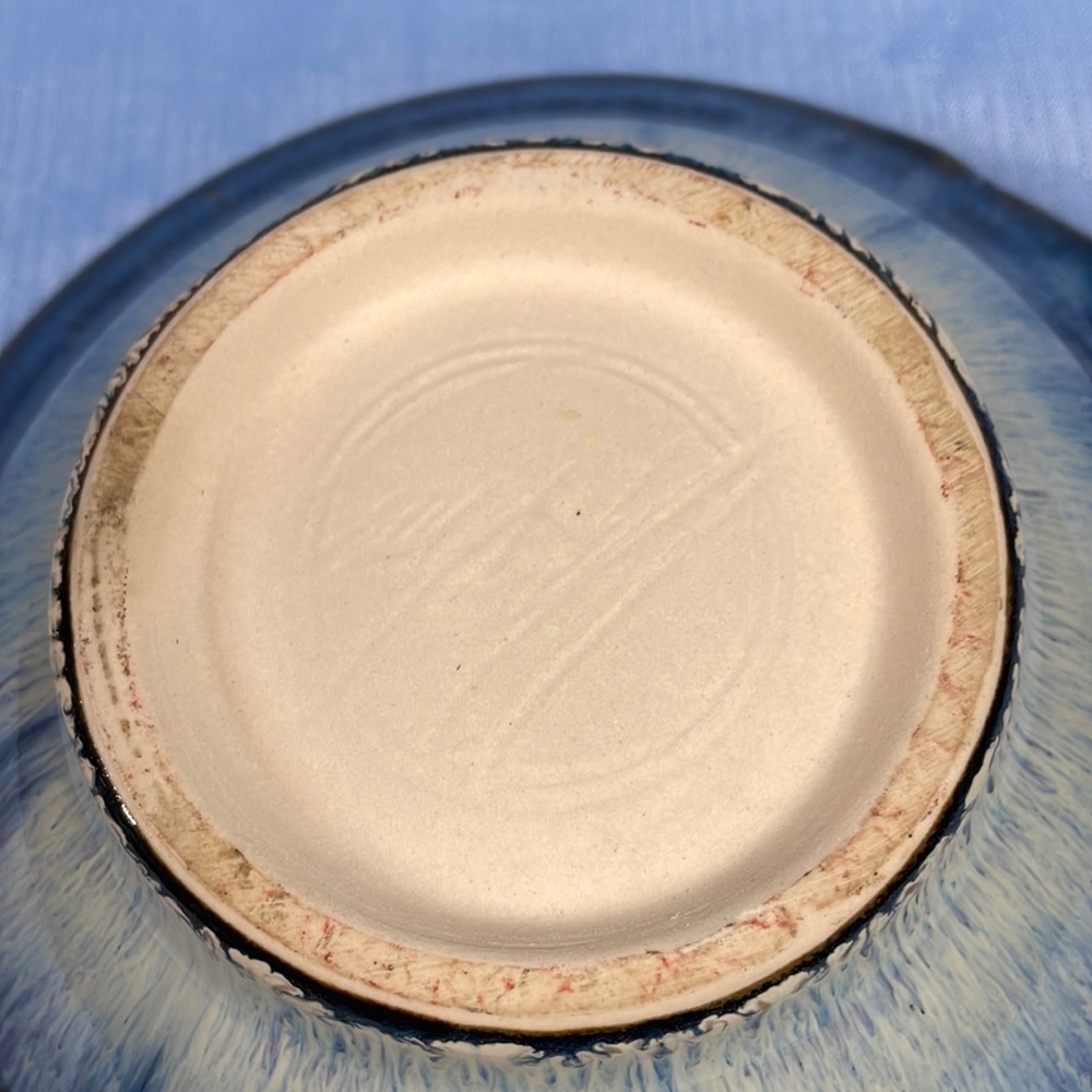 Bill Campbell pottery handled bowl 8.75” - Picture 4 of 8